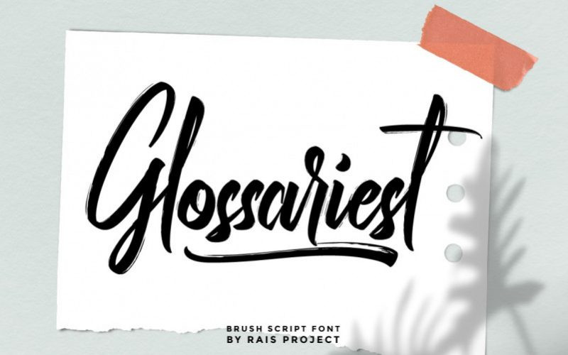 Glossariest Font