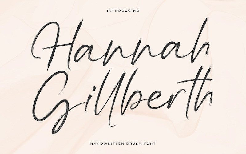 Hannah Gillberth Font