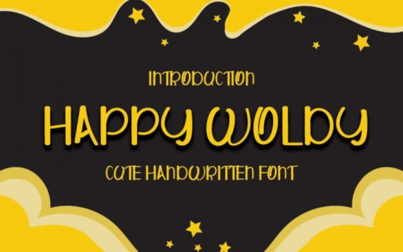 Happy Woldy Font