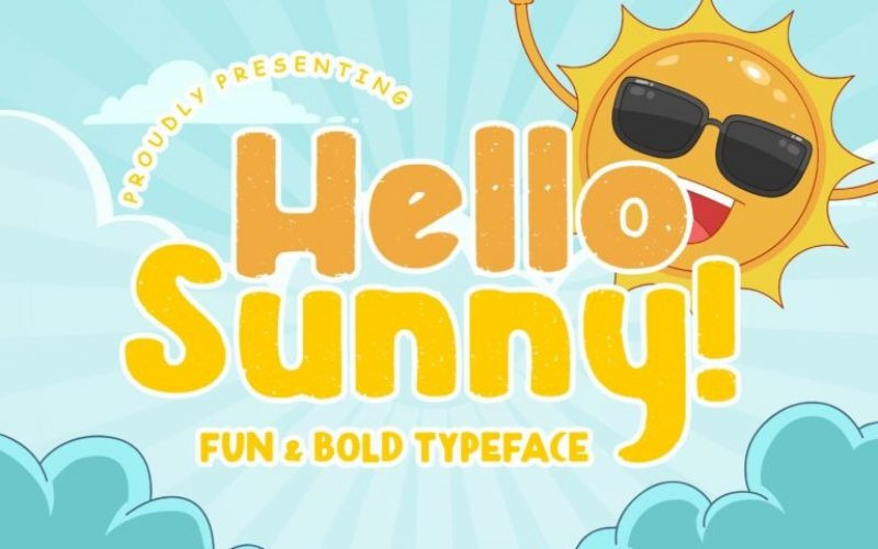 Hello Sunny Font