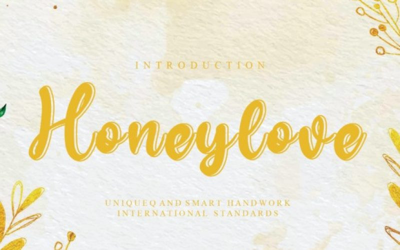 Honeylove Font