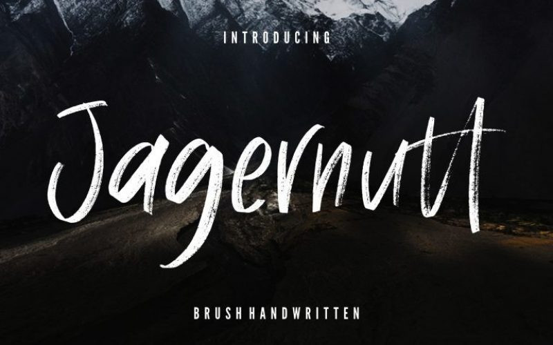 Jagernutt Font