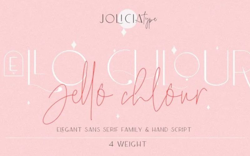 Jello Chlour Font