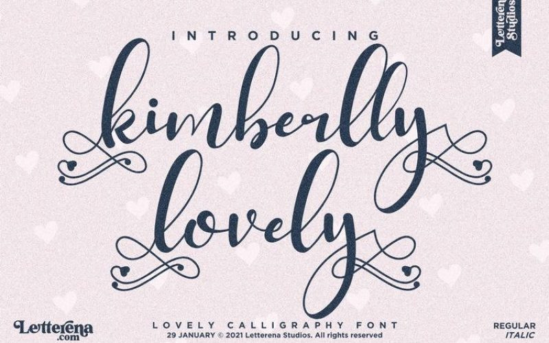 Kimberlly Lovely Font