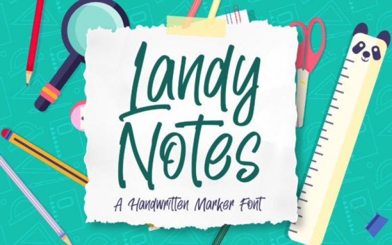 Landy Notes Font