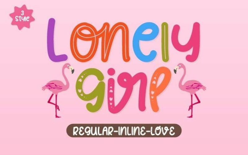 Lonely Girl Font