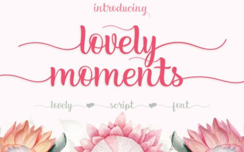 Lovely Moments Font