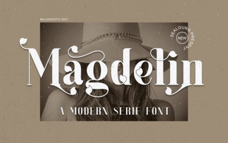 Magdelin Serif Font