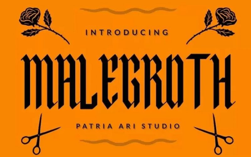 Malegroth Font