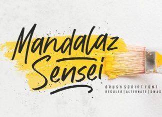 Mandalaz Sensei Font