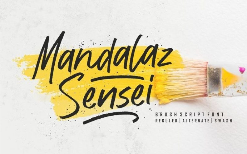 Mandalaz Sensei Font