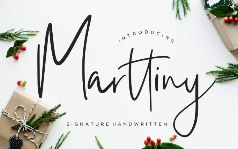 Marttiny Font