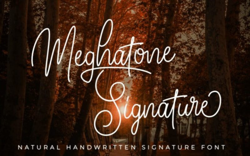 Meghatone Font