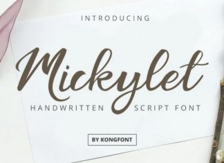 Mickylet Font