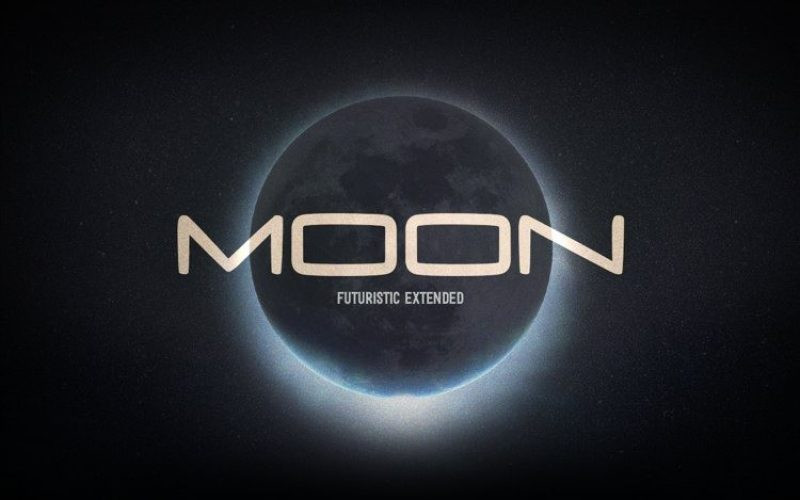 Moon Hand Font