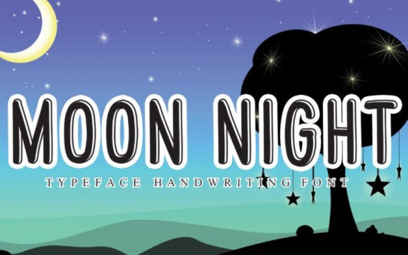 Moon Night Font