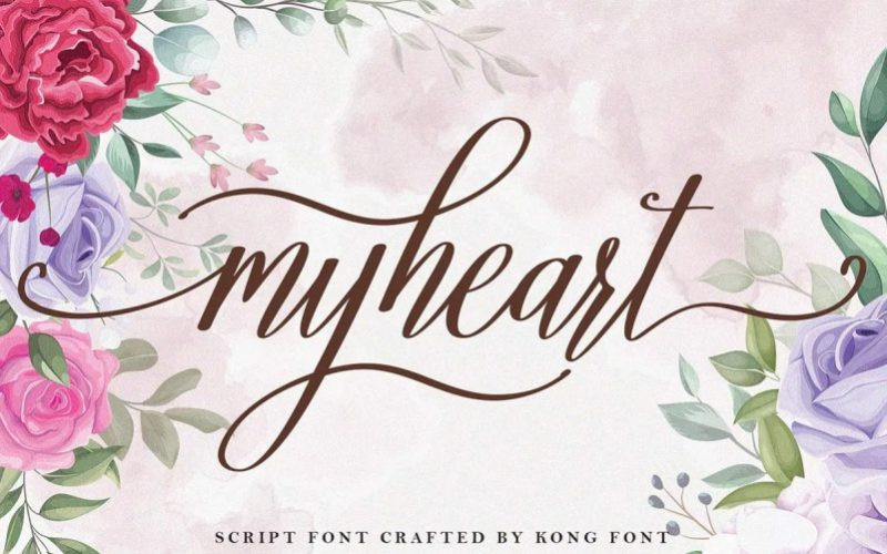 Myheart Font