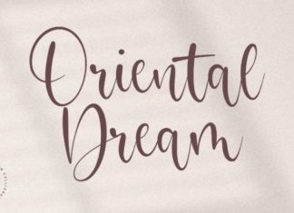Oriental Dream Font