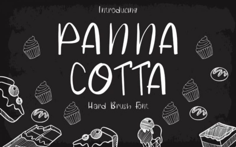 Panna Cotta Font