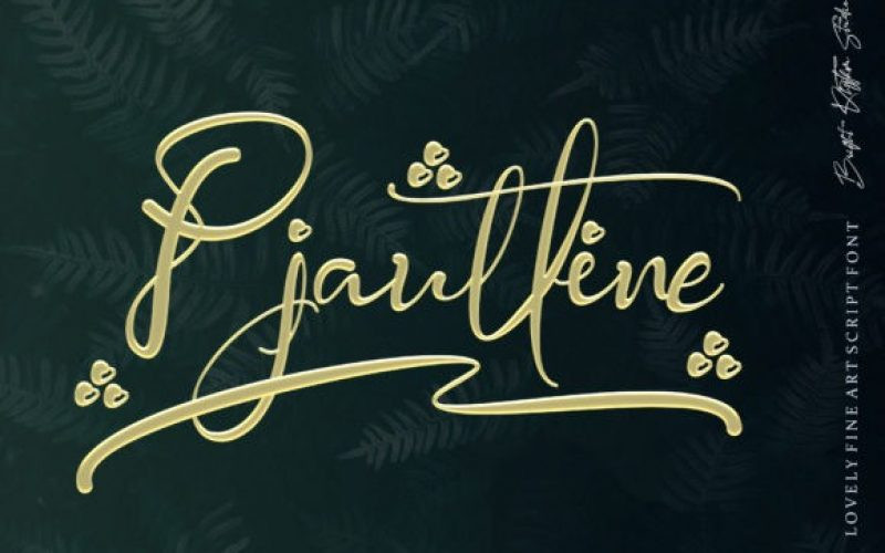 Pjaulline Font