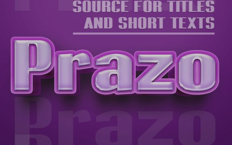 Prazo Font