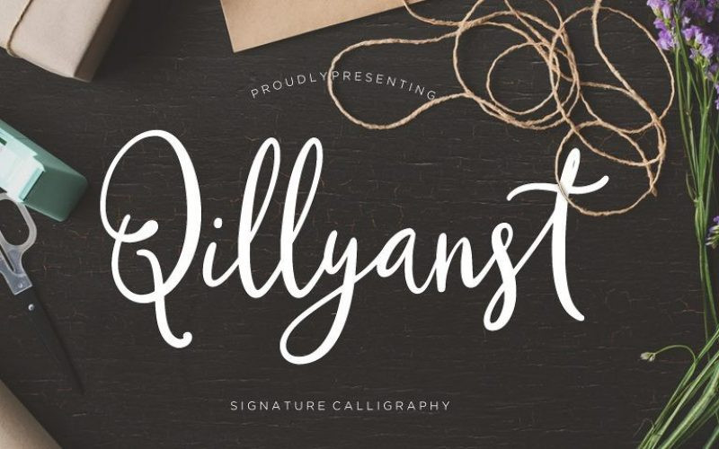 Qillyanst Font