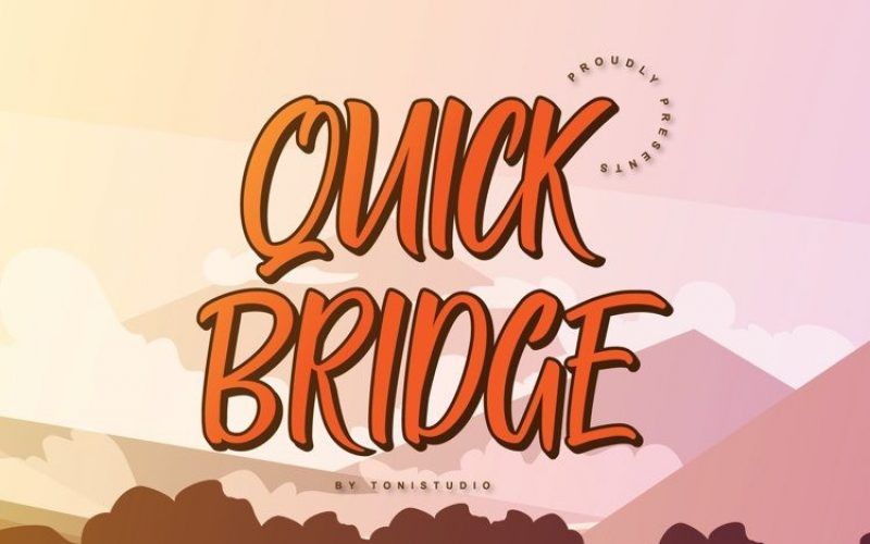 Quick Bridge Font