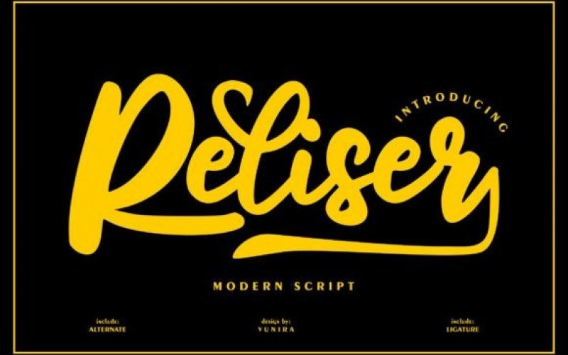 Reliser Font