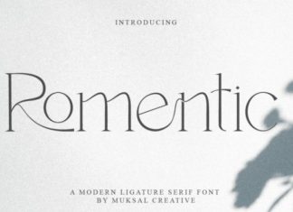 Romentic Font