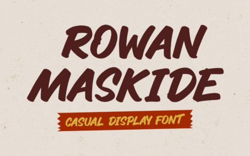 Rowan Maskide Font