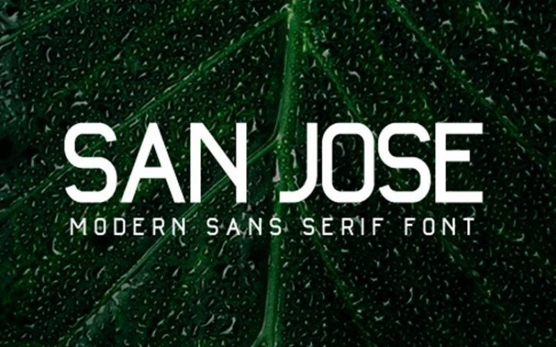 SAN JOSE Font