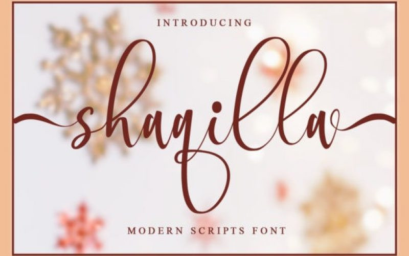 Shaqilla Font