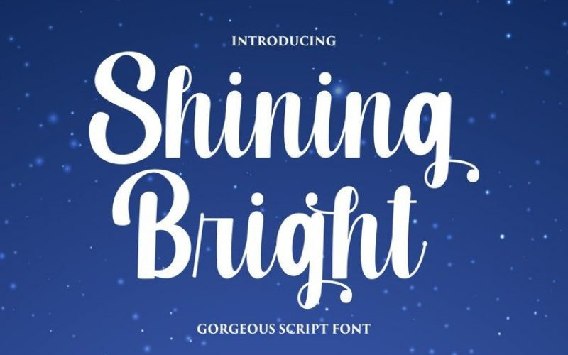 Shining Bright Font