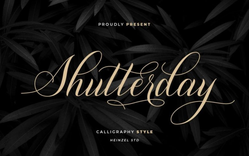 Shutterday Font