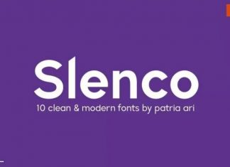 Slenco Font