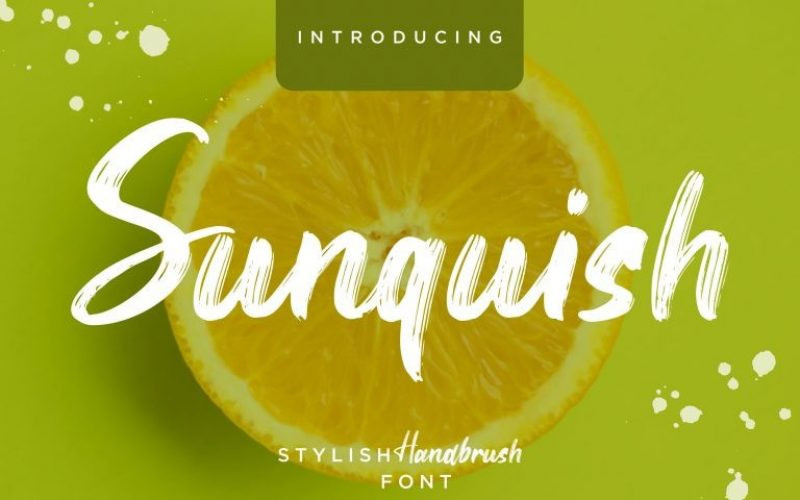 Sunquish Font