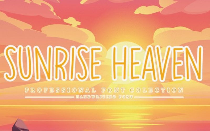 Sunrise Heaven Font