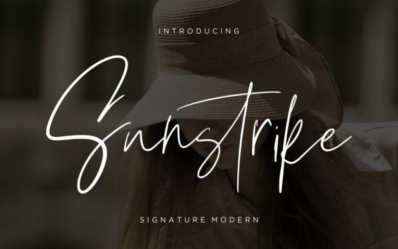 Sunstrike Font