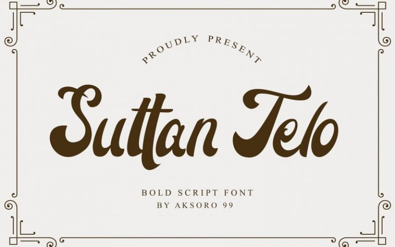 Suttan Telo Font