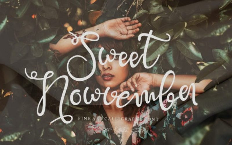 Sweet Nowvember Font