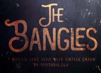 The Bangles Font