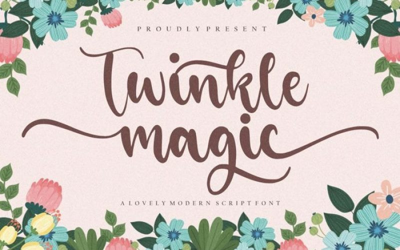 Twinkle Magic Font