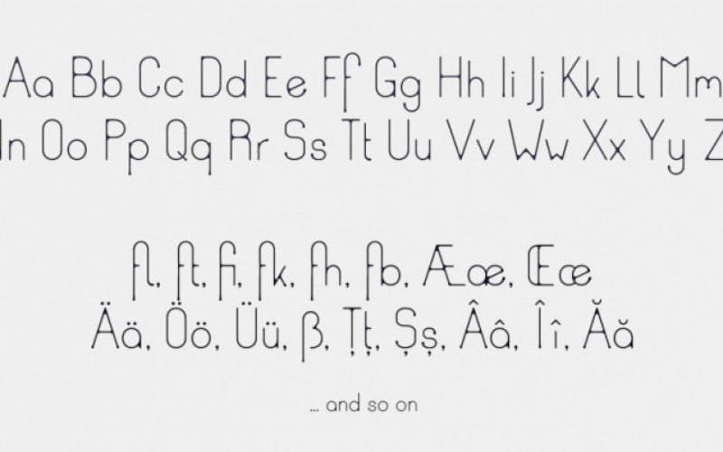 Ud Thin Font