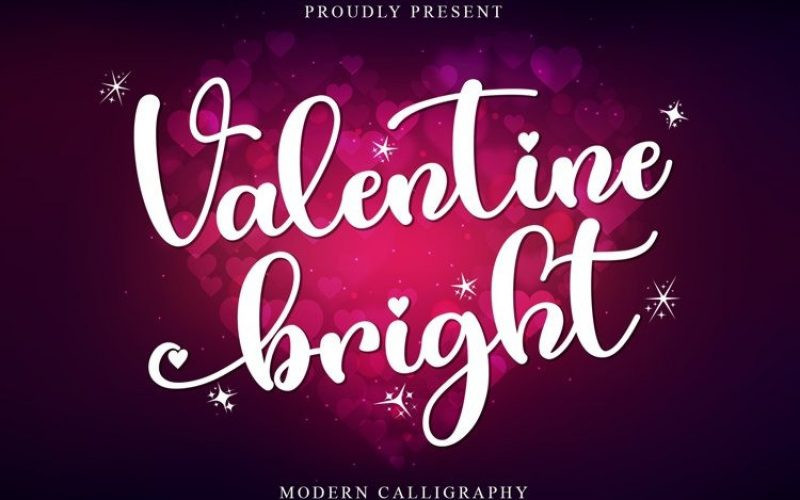 Valentine Bright Font