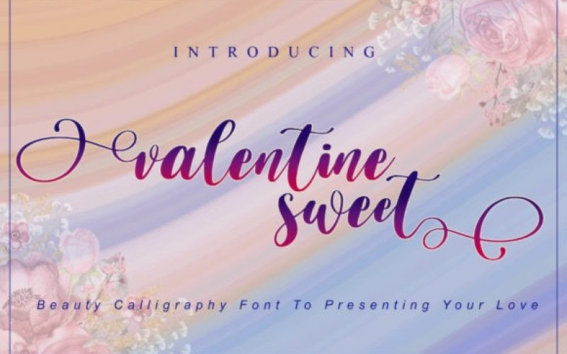 Valentine Sweet Font