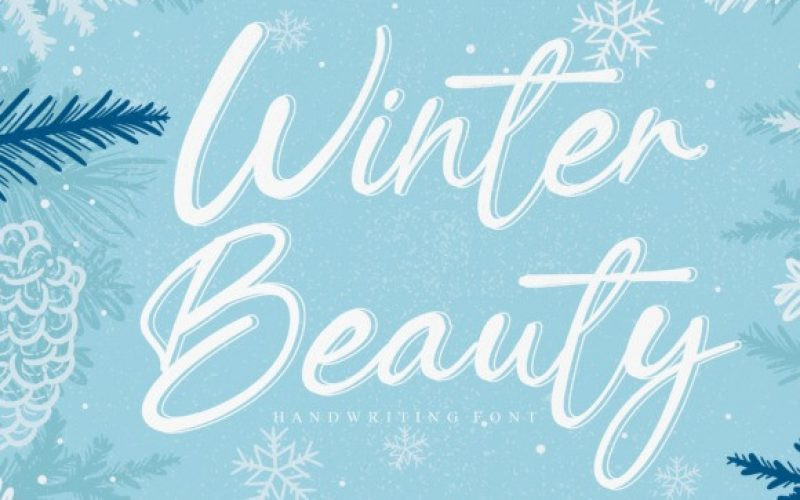 Winter Beauty Font