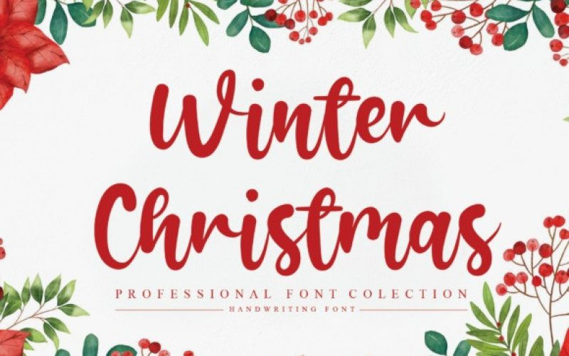 Winter Christmas Font