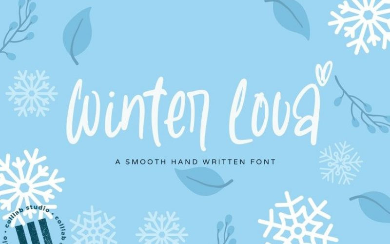 Winter Lova Font