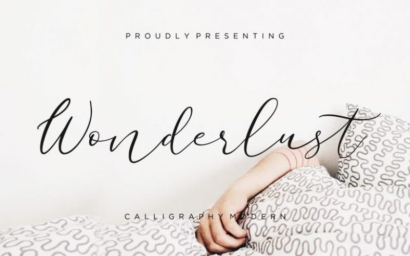 Wonderlust Font