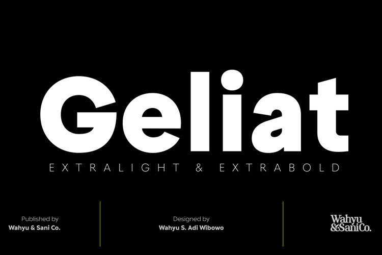 Geliat Font